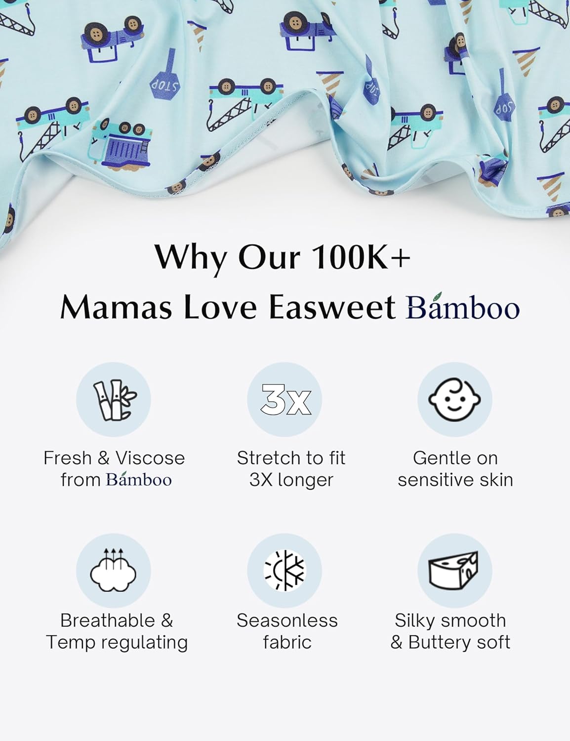 Cottony Soft Cozy Bamboo Viscose Sleepwear for infant