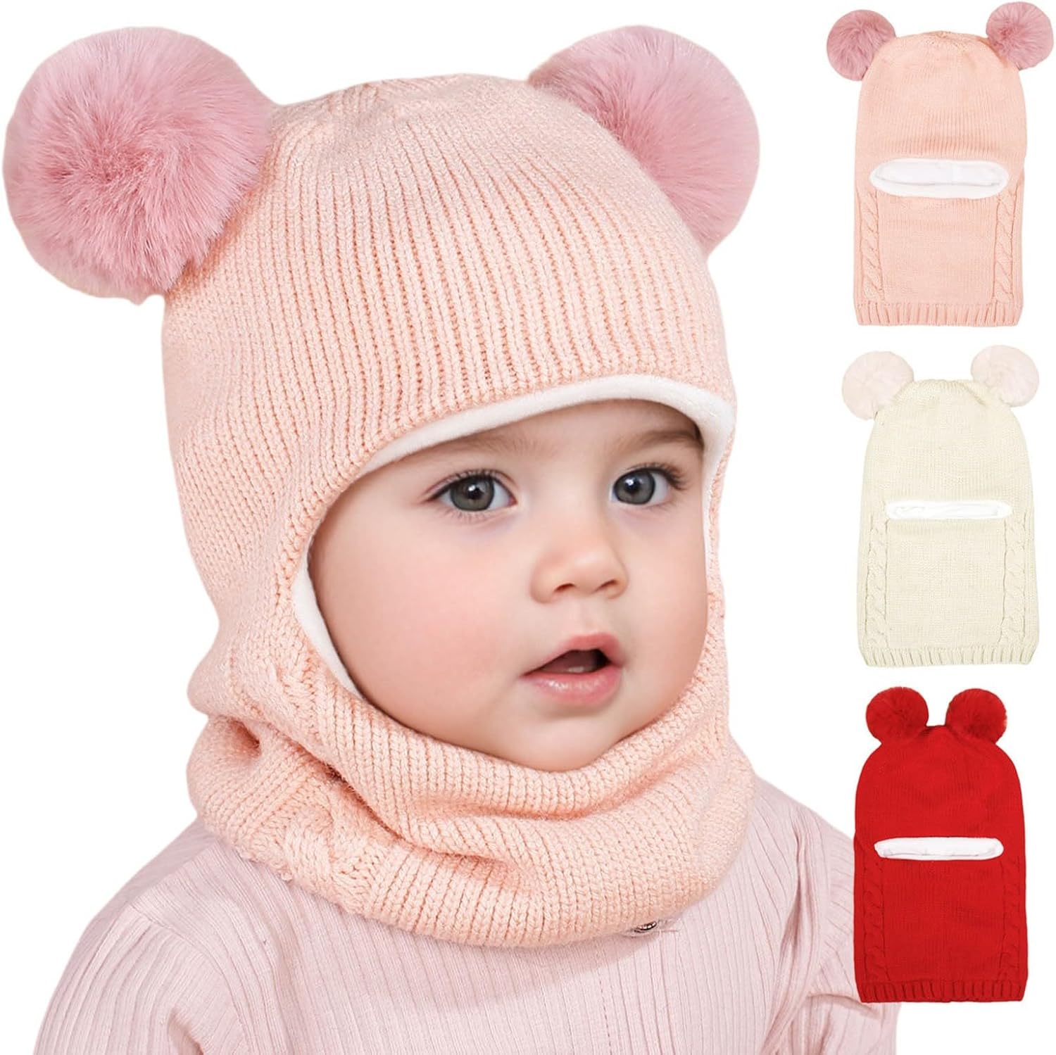 Perfect Winter Hat Scarf Set for Toddlers Warm Cotzee for Baby