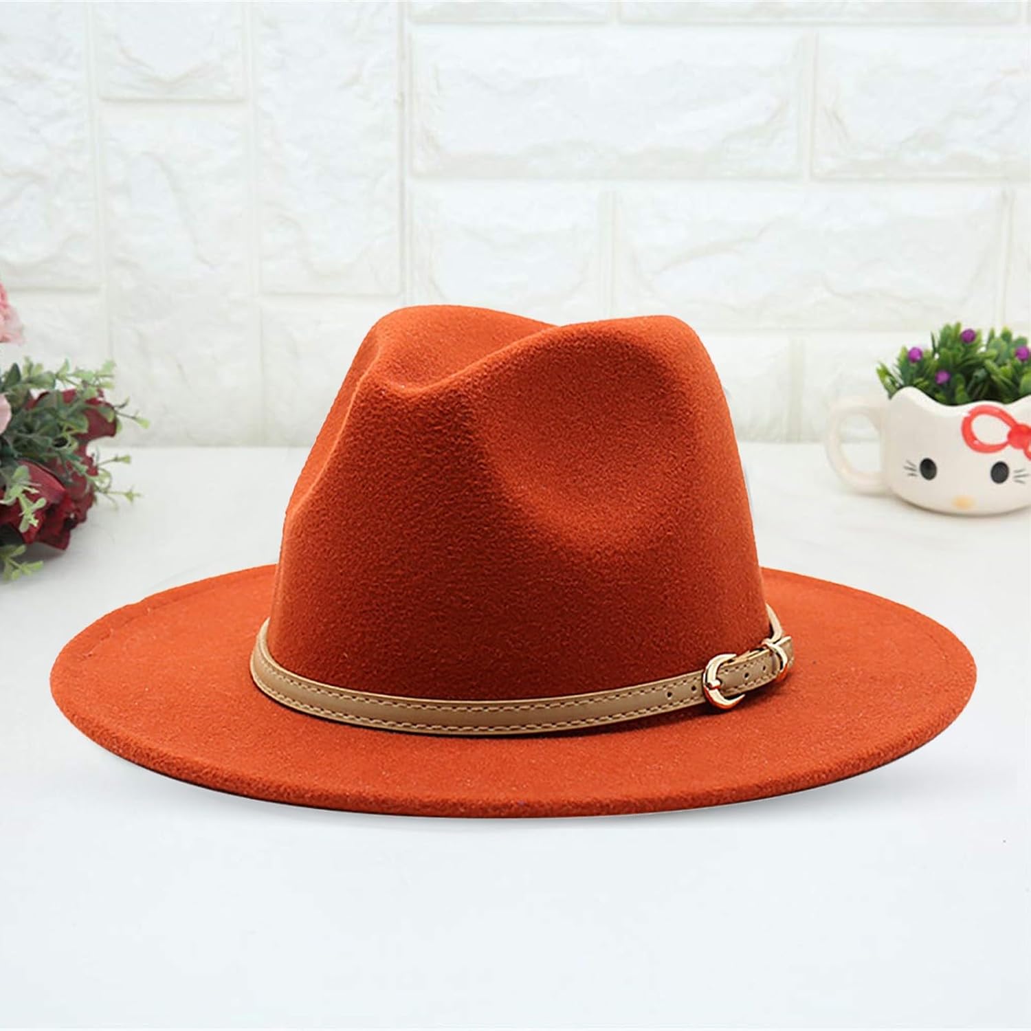 Classic Wide Brim Fedora Toddler Boy Hat