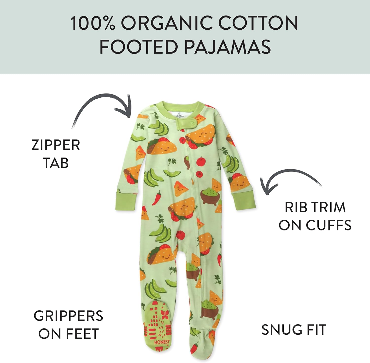 HonestBaby Unisex Pajamas