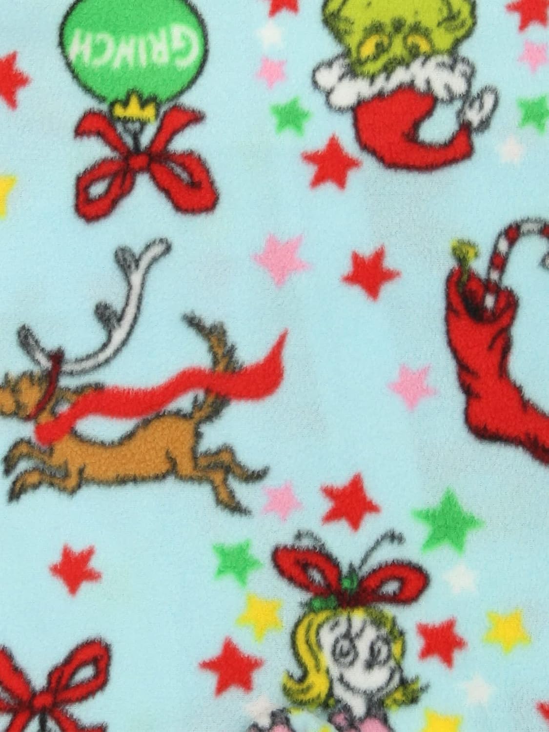 Dr Seuss The Grinch Baby Footed Blanket Sleeper Pajamas