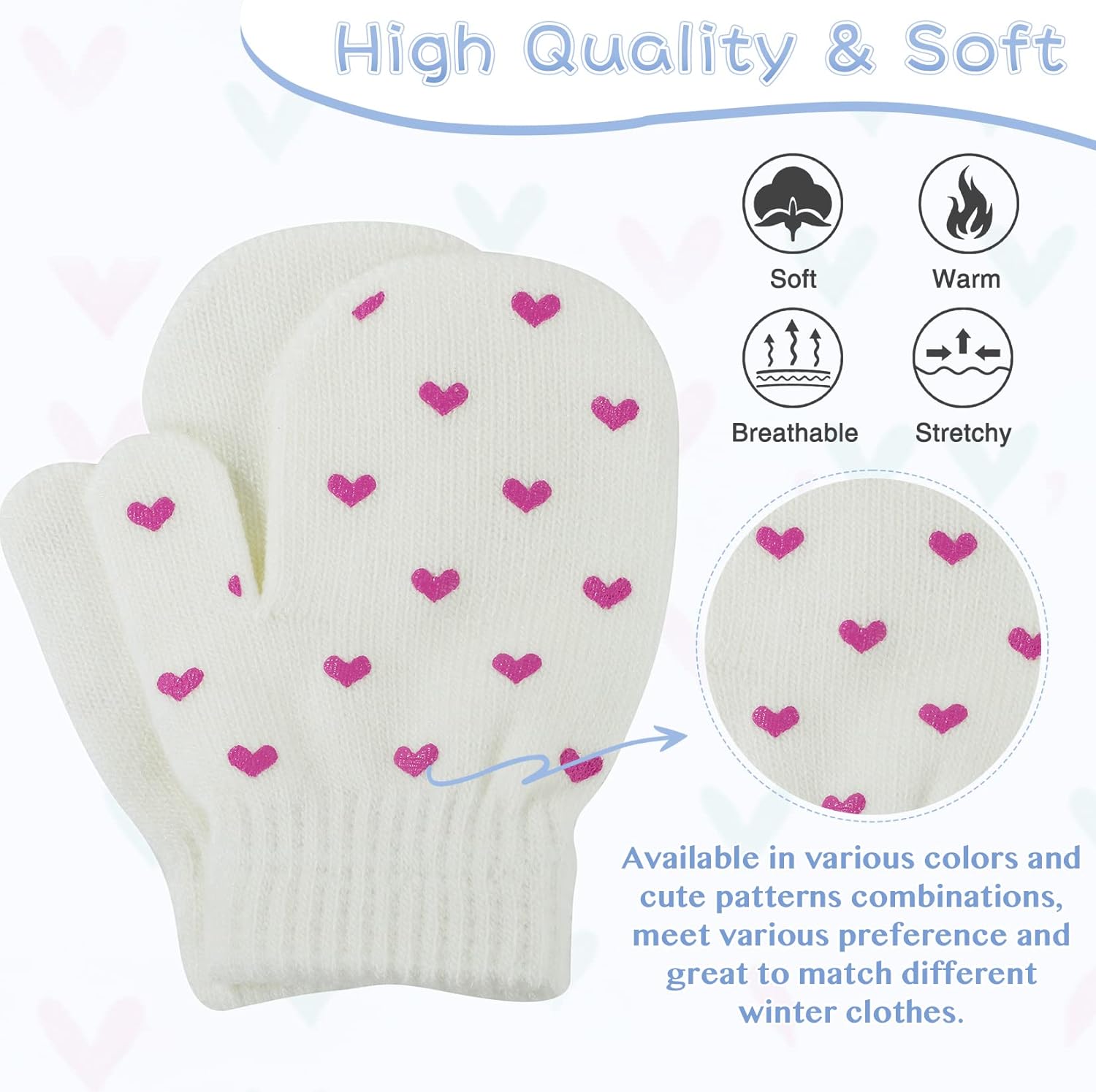 Century Star Toddler Mittens Winter Warm Gloves