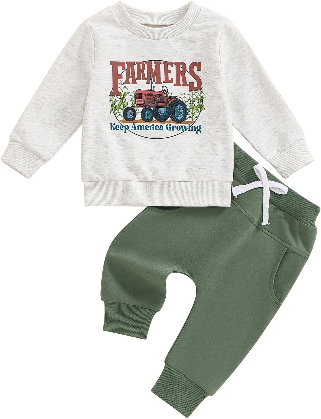 MABABY Dinosaur Boys 3-4T Set - Soft Stretchable - Fashionable for Fall Winter