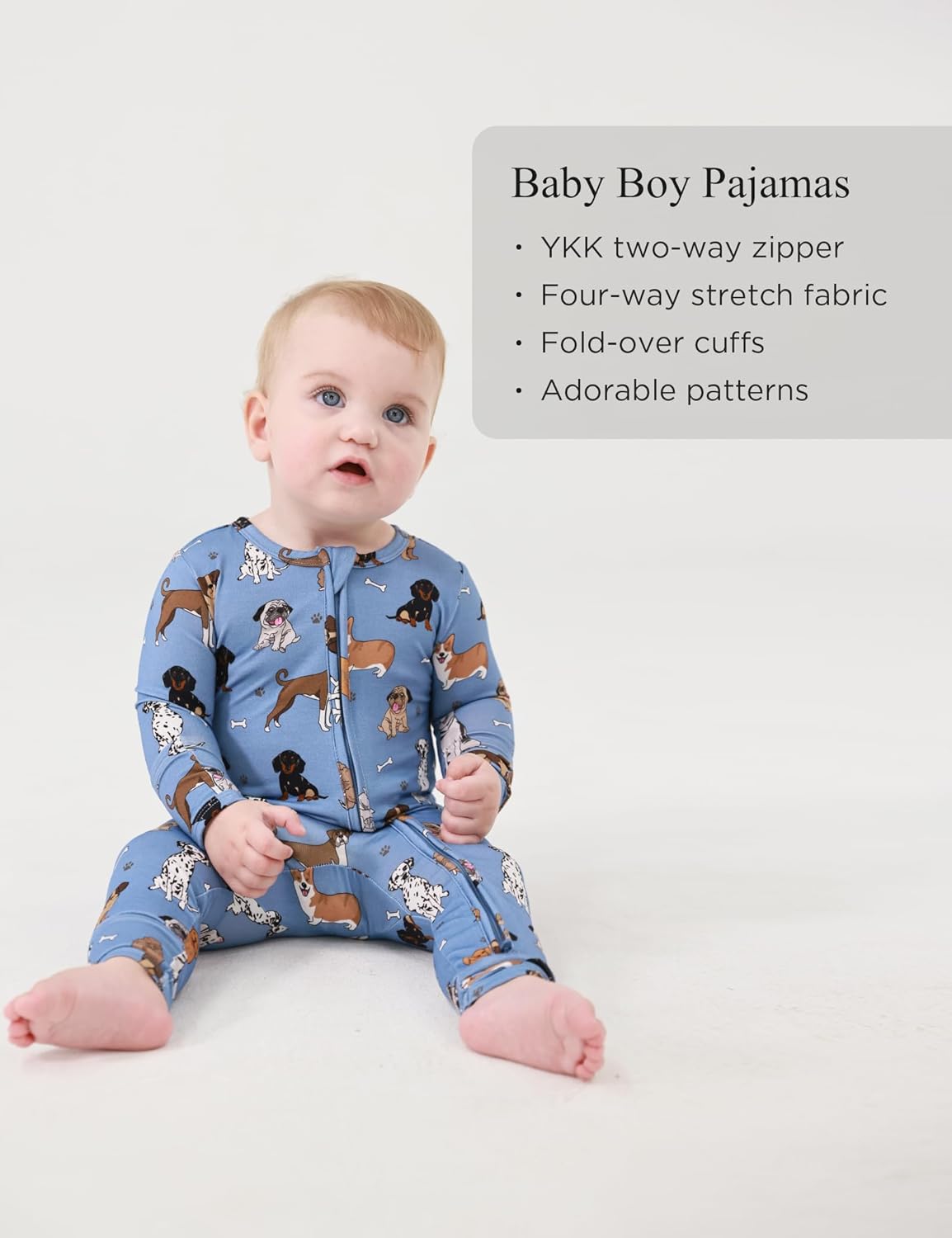 EASWEET Bamboo Pajamas Snug Soft Washable
