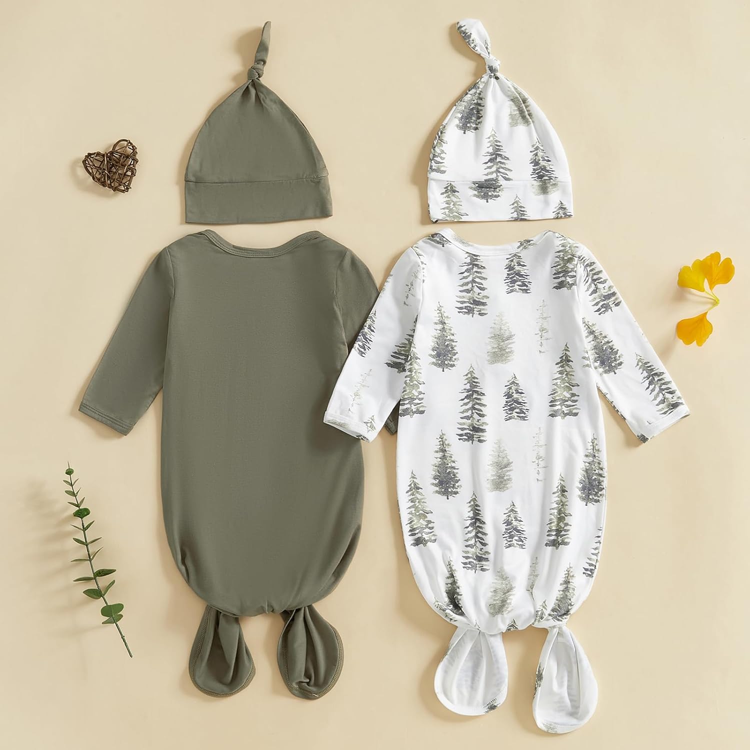 Adorable Newborn Sleepwear for Baby Boy and Girl