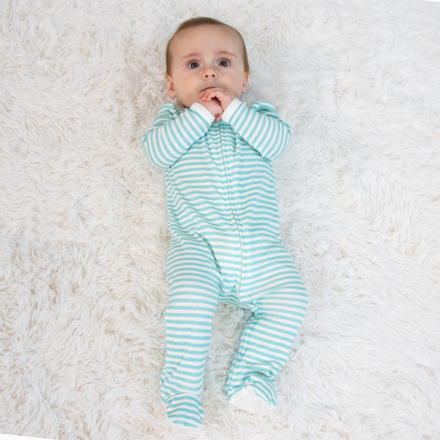 The Peanutshell Baby Pajama Set for Newborns Celestial