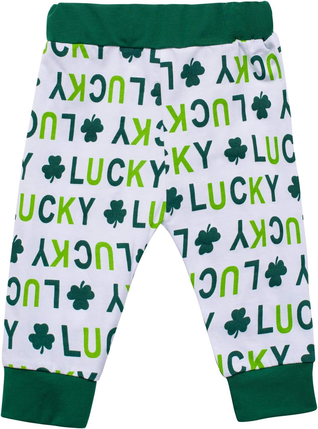 Cute Irish Clover St Patricks Day Baby Boy Outfit