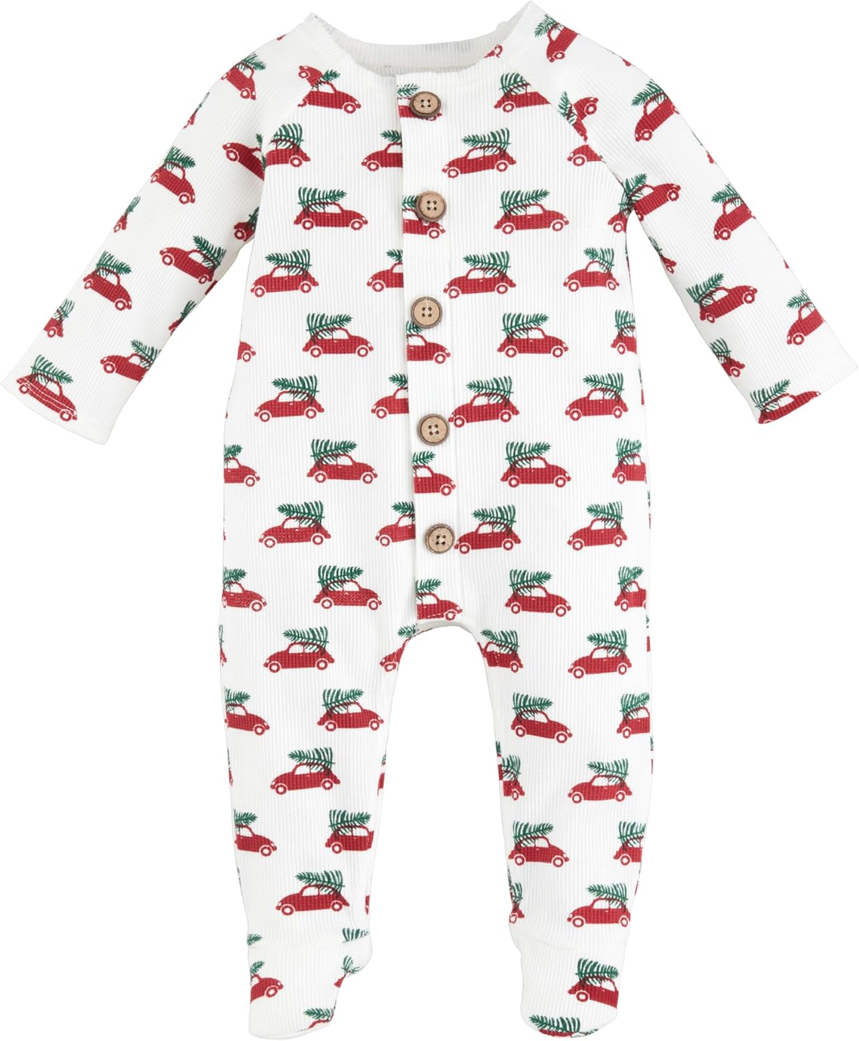 Mud Pie Boys Baby Christmas Car Sleepy