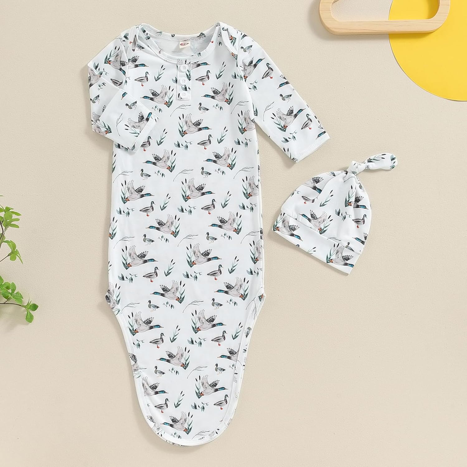 Mallard Duck Hunter Swaddle Set for Newborns - Toddler