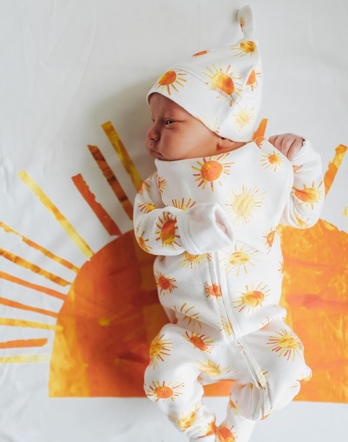 Lovedbaby Unisex Baby Organic Footie with 2-Way Zipper