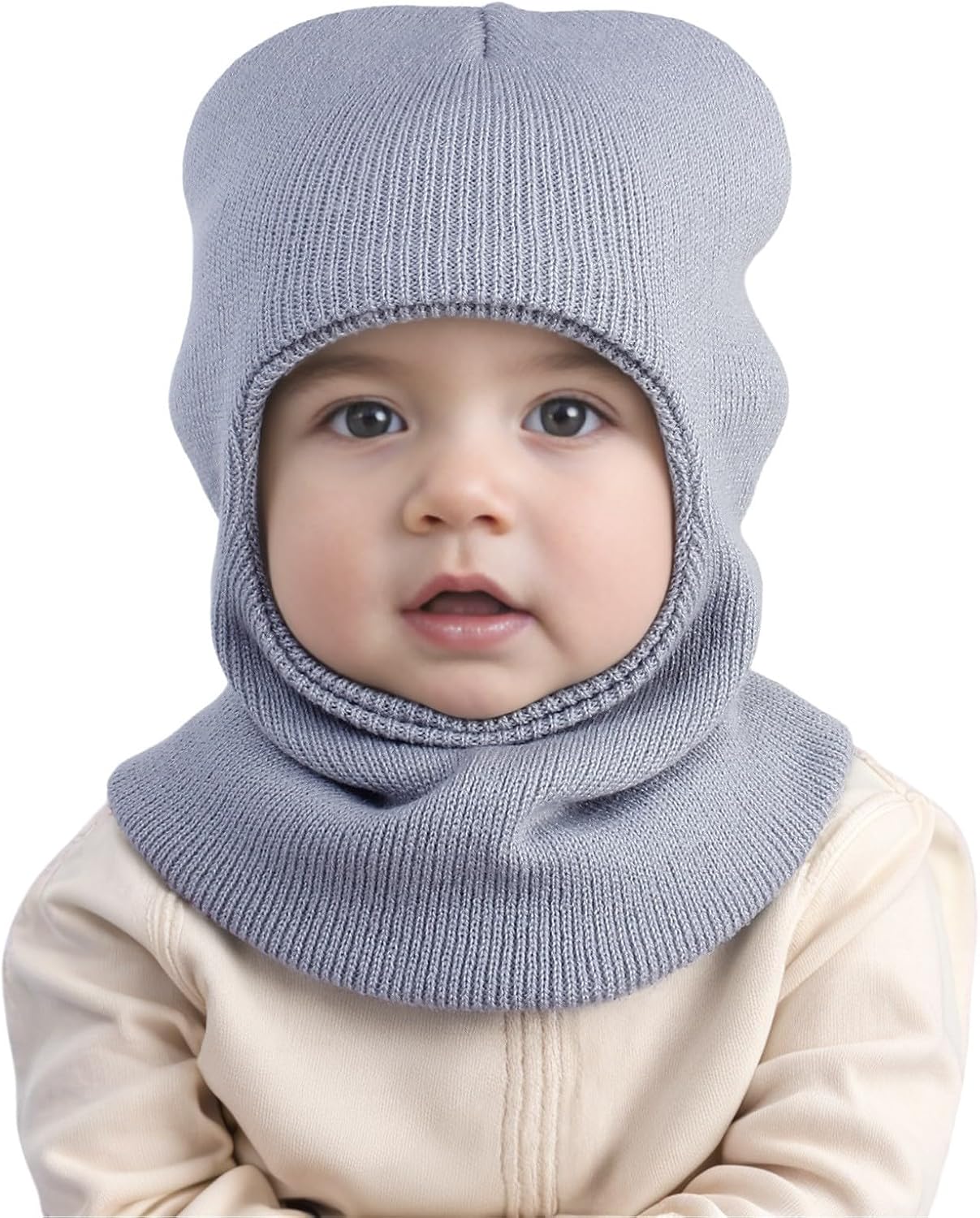 _NATIVE Winter Baby Set Knit Hats Scarves with Neck Warmer