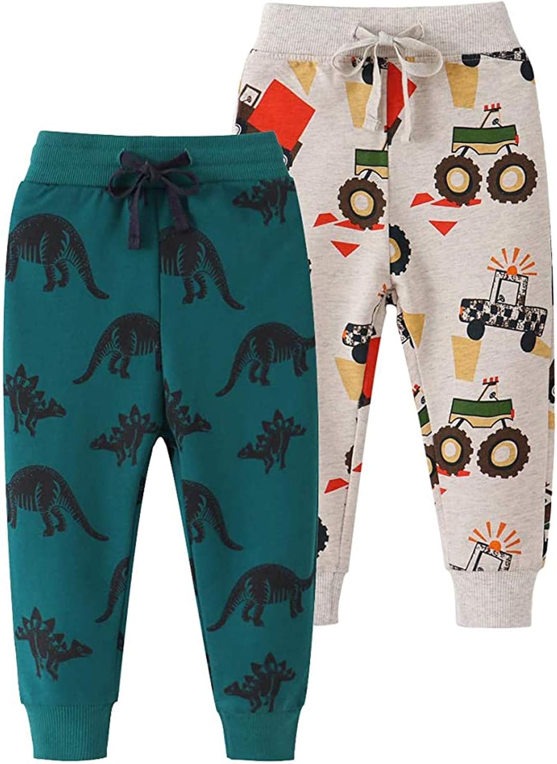 Little Boys Dinosaur provocateur Joggers in Elastic Pants