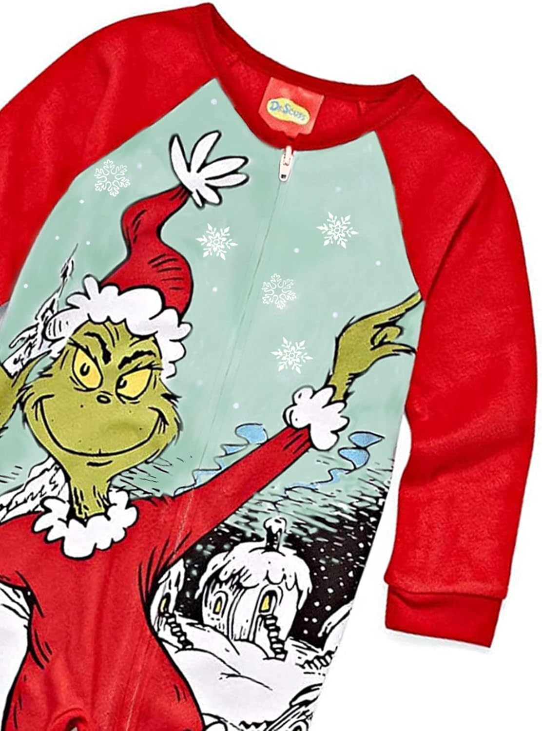 The Grinch Toddler Pajamas Christmas Short