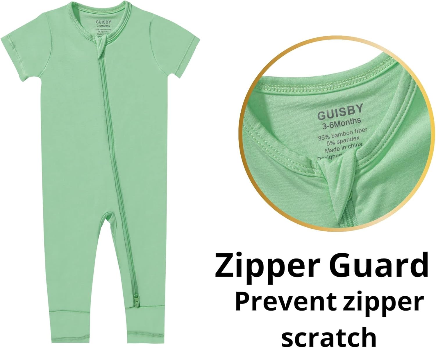 Guisby Rayon Made from Bamboo Baby Pajamas