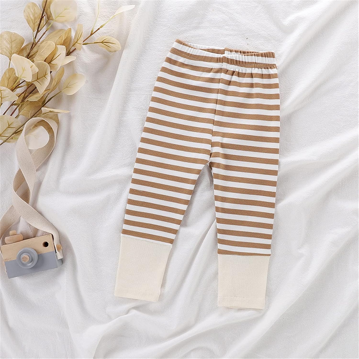 Lykmera 18M-5T Striped Patchwork Baby Pants 1