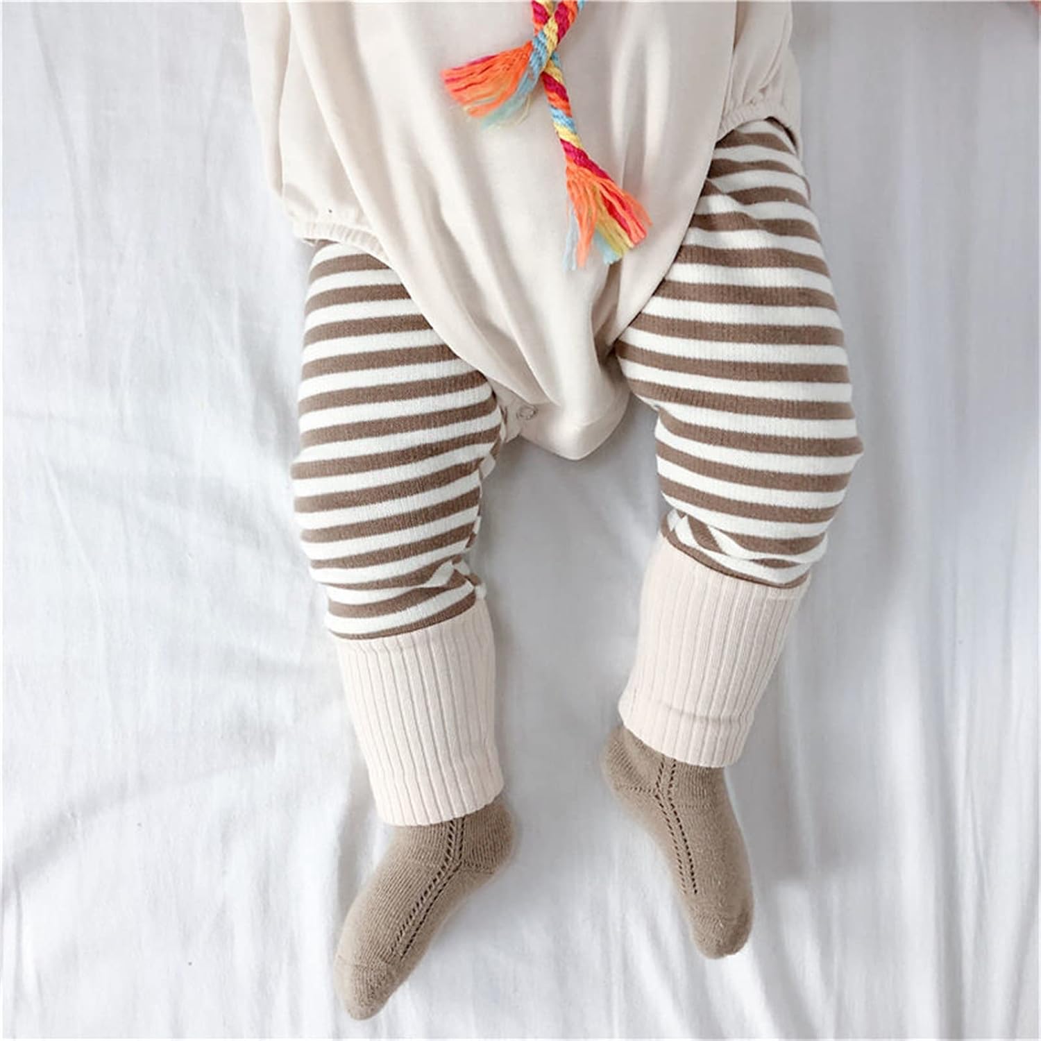 Lykmera 18M-5T Striped Patchwork Baby Pants 1
