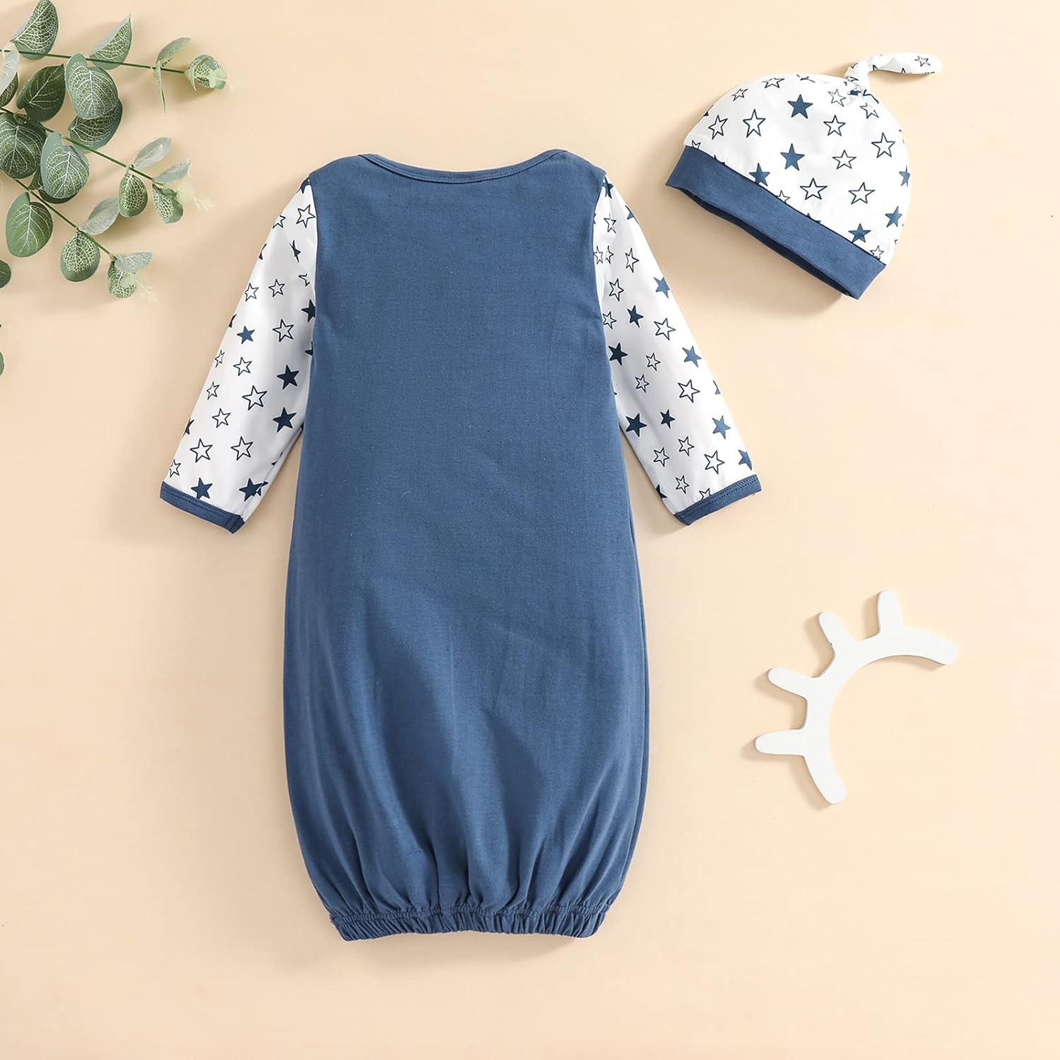 AMAWMW Newborn Baby Girl Little Sister Pajamas