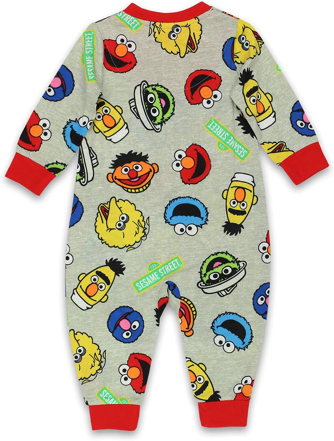 Sesame Street Elmo Cookie Monster Infants Pajamas
