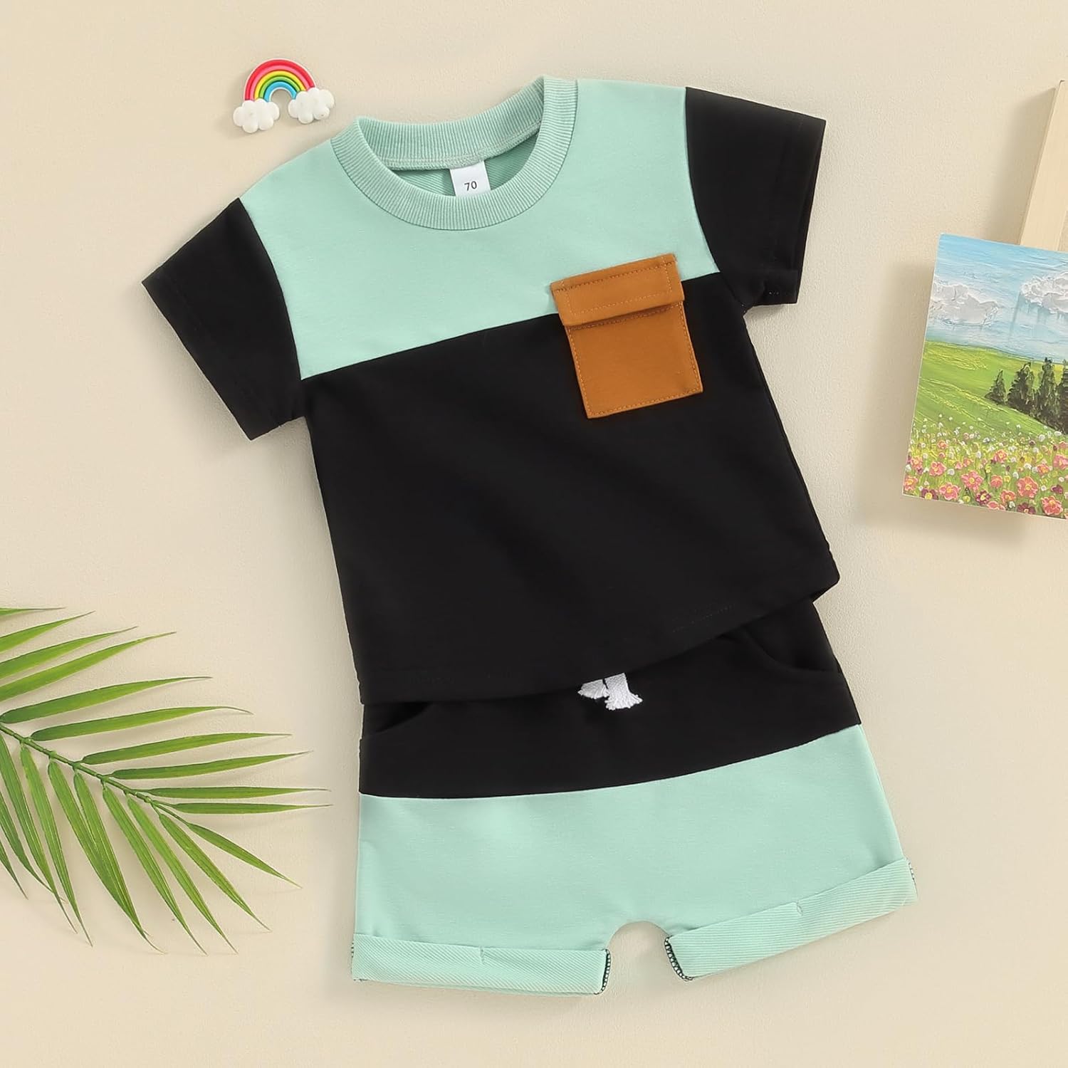 Toddler Boys Summer Outfit Set
