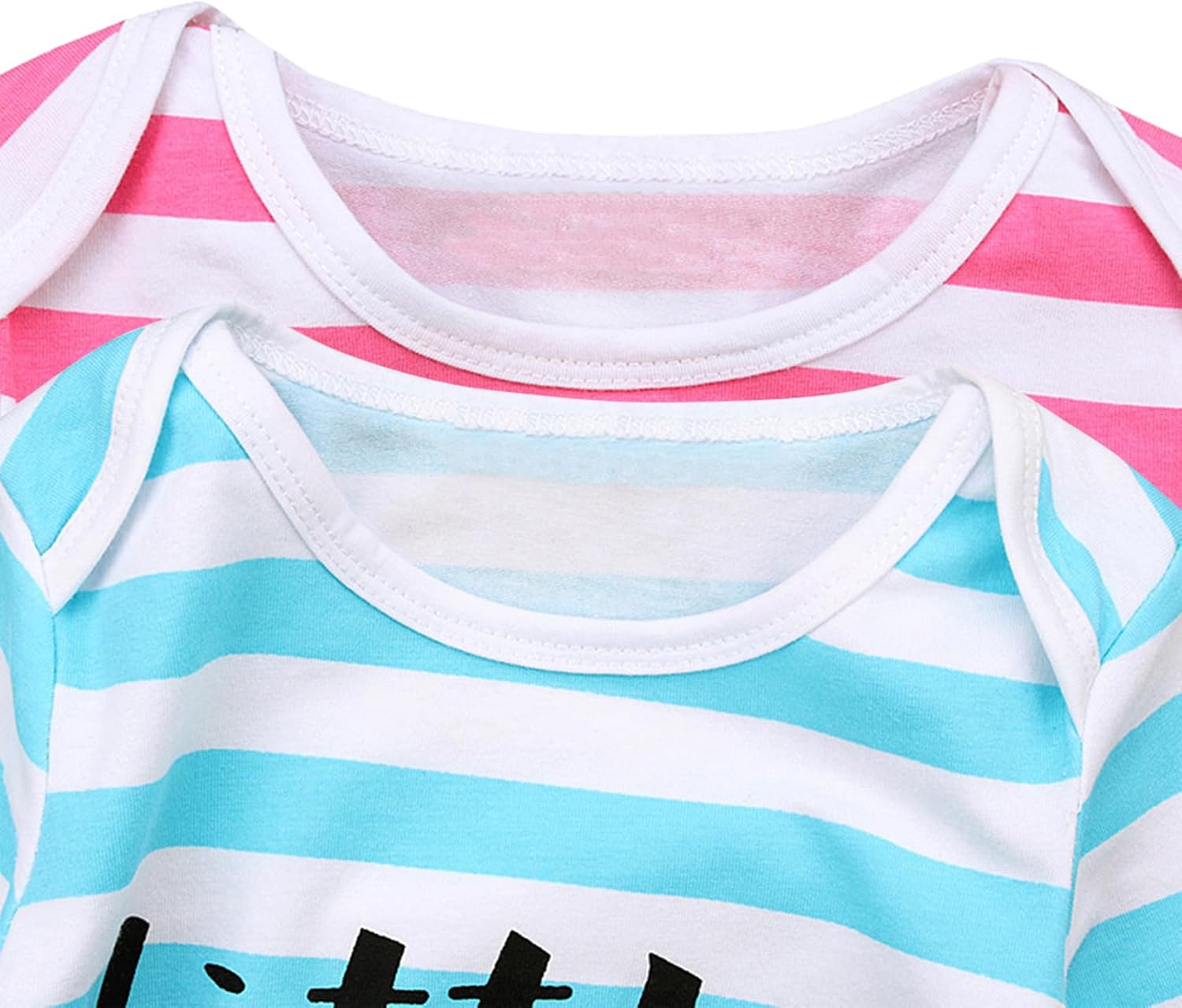 Newborn Baby Twin Knotted Nightgowns Set TTS