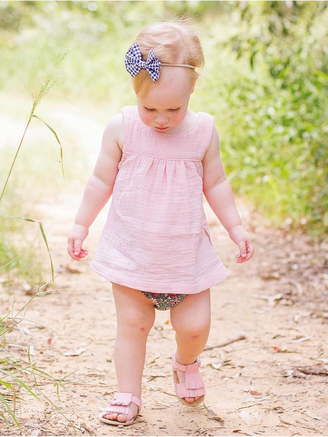 EISHOW Unisex Tank Bloomers Set