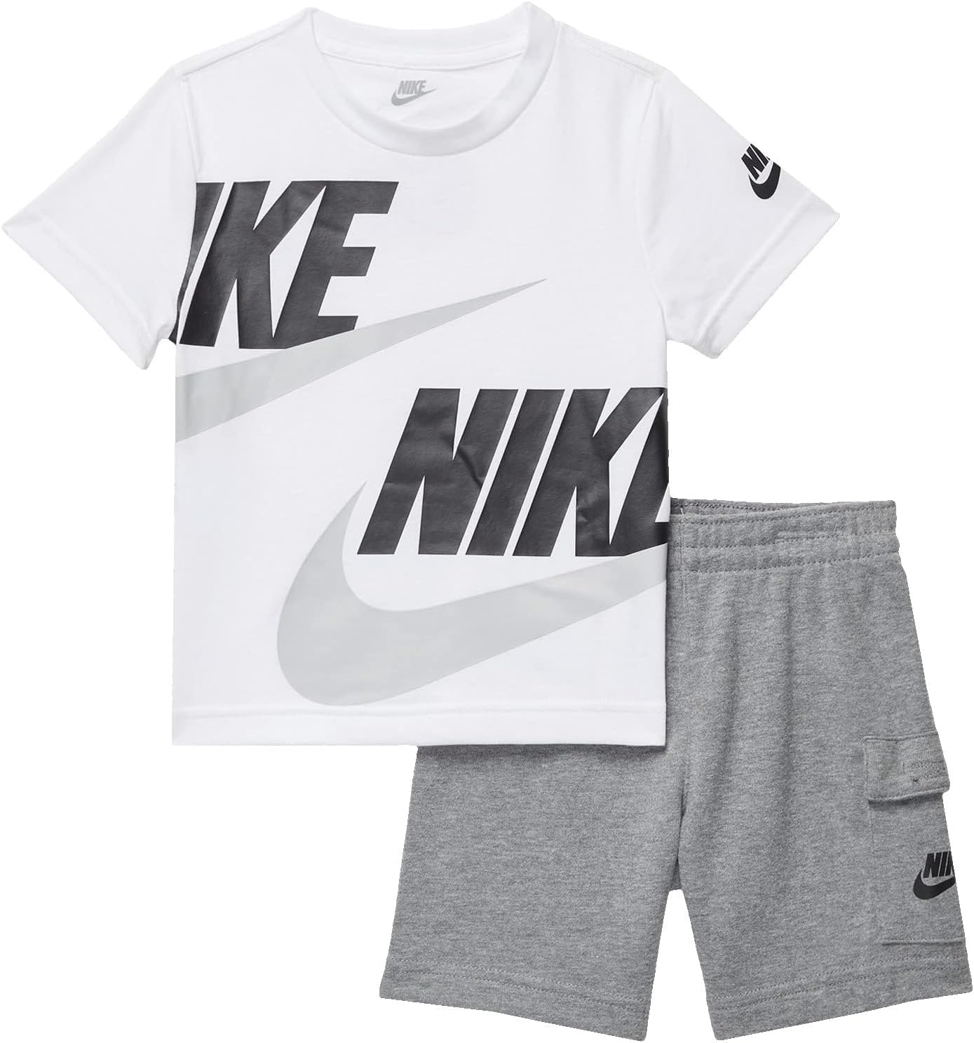 Nike Baby Boys Sportswear T-Shirt and Cargo Shorts Set Toddler