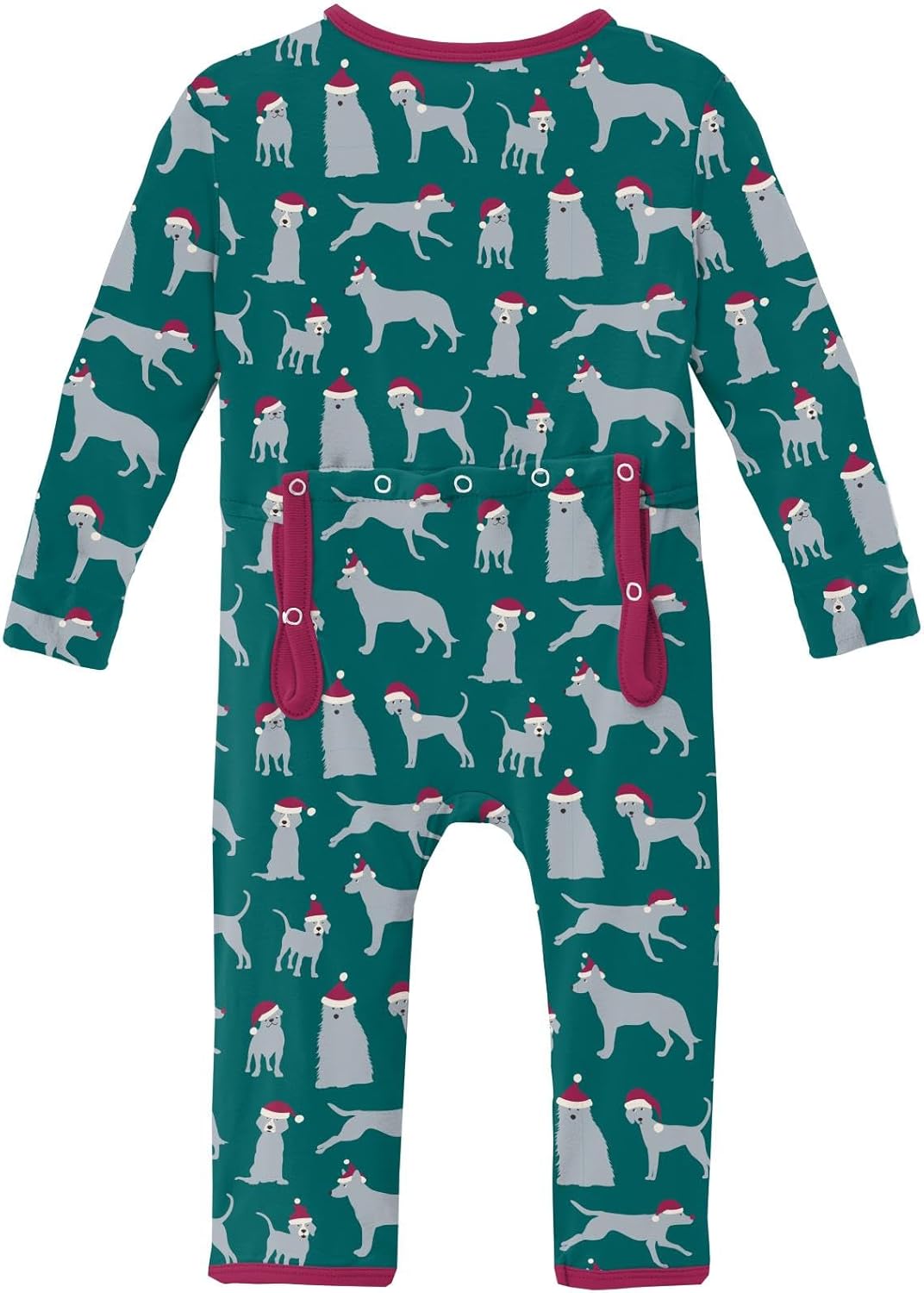 KicKee Print Coverall with Zipper Soft Baby Clothes