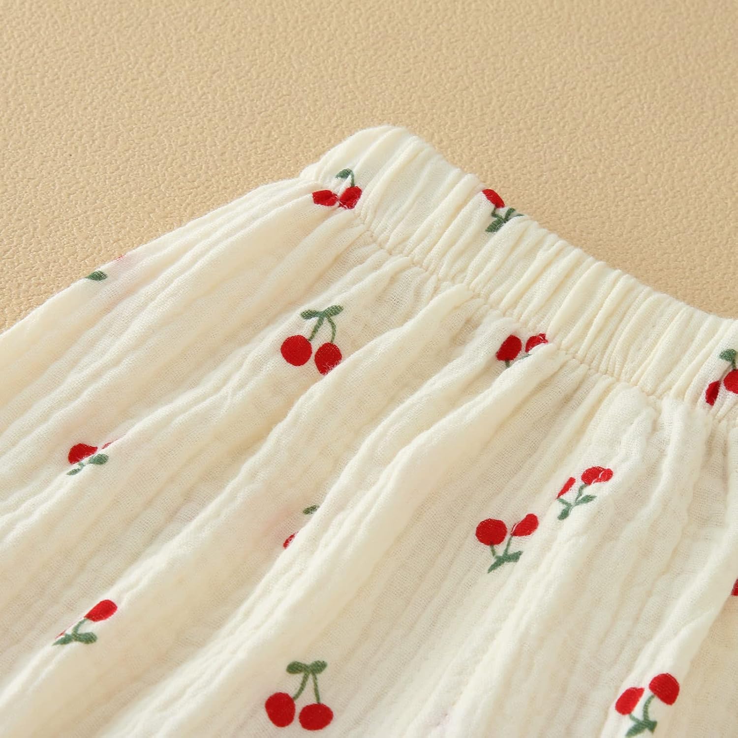 Generic Childs Linen Elastic Harem Pants for Boys