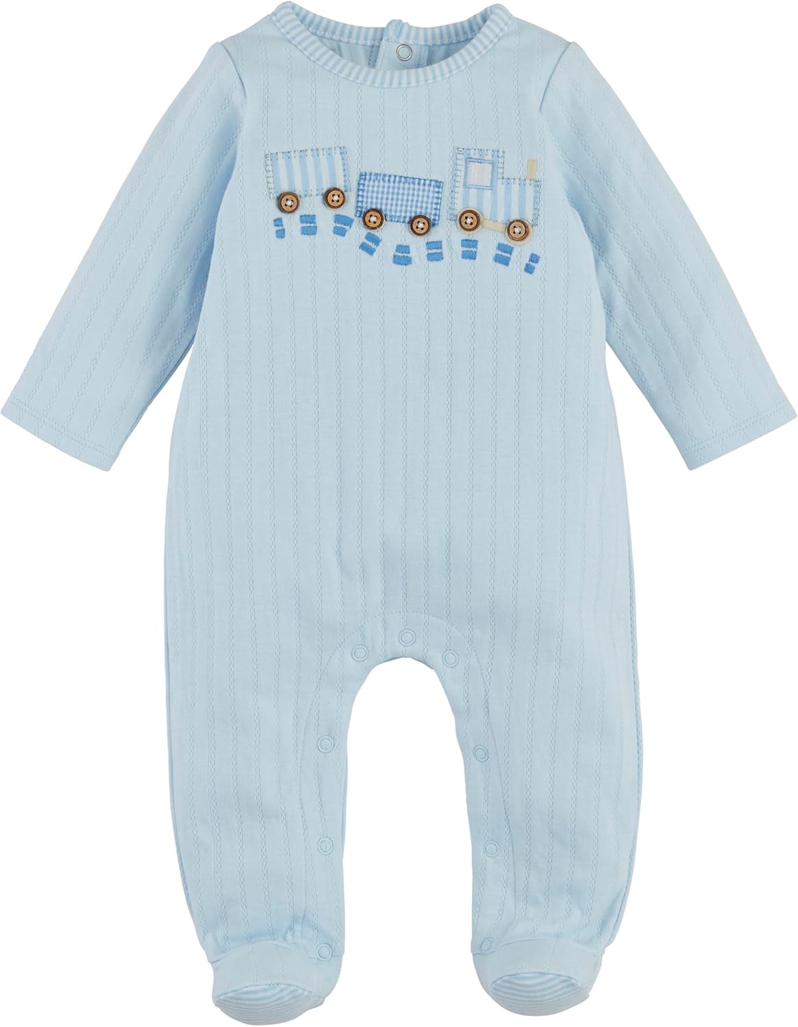 Mud Pie Childrens Train sleeper with Pointelle detail