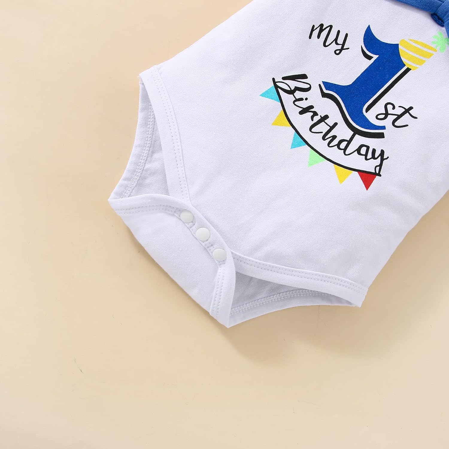 Baby Boy 1st Birthday Funny Halloween Outfit