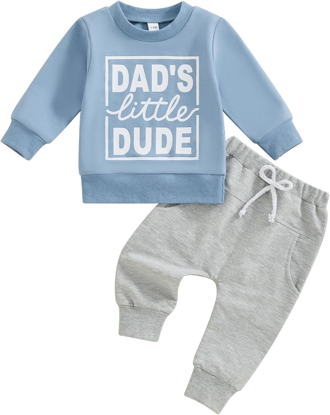 Warm Trendy Toddler Boy Outfit Set for Fall Winter