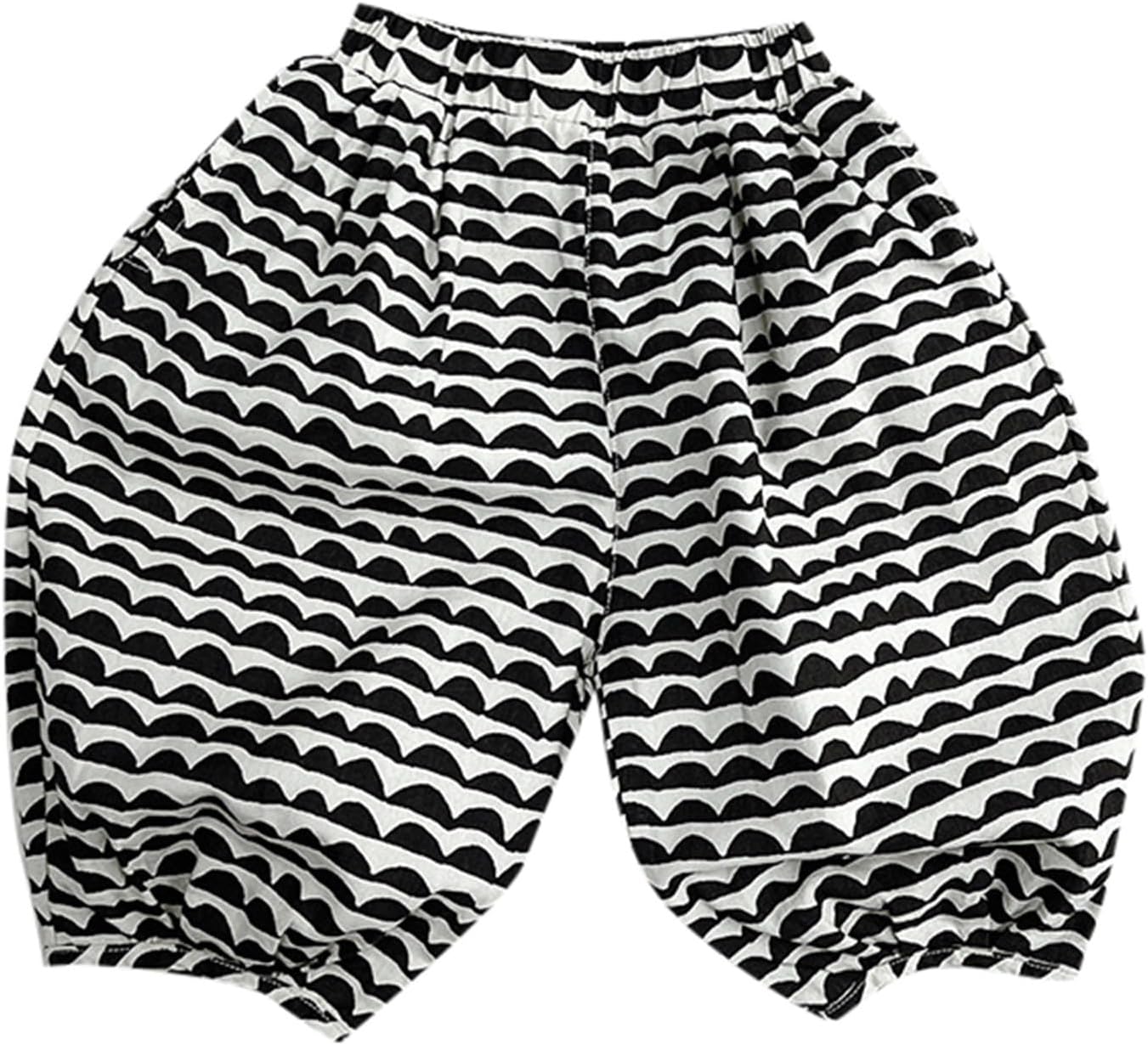 Adorable Checkered Harem Pants for Kids