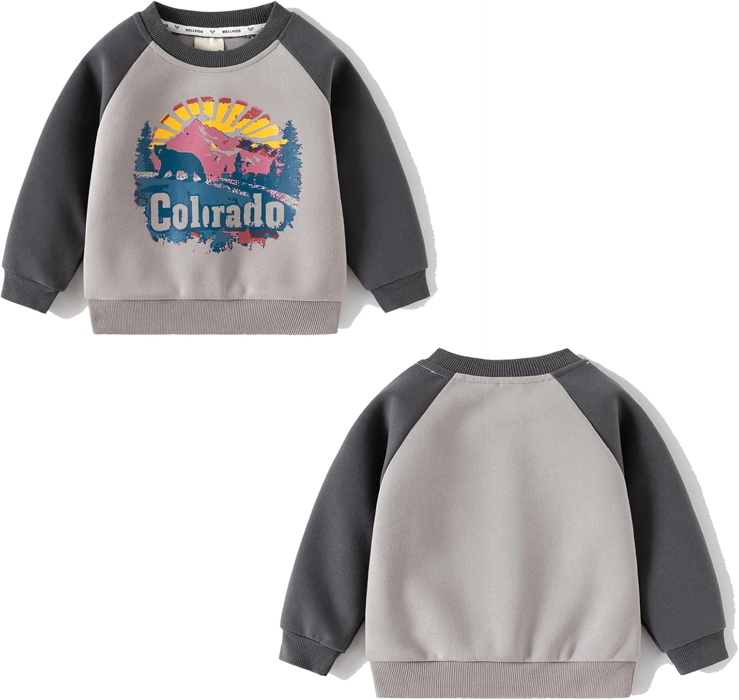 Thick Cotton Toddler Boys Winter Outfit for Fall Winter