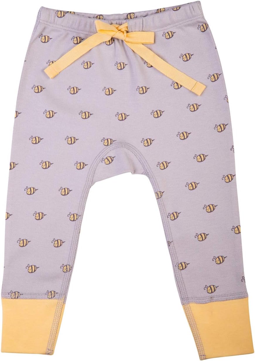 BeeCotton Organic Cotton Baby Pants Perfect Fit Soft Comfortable GOTS Certified