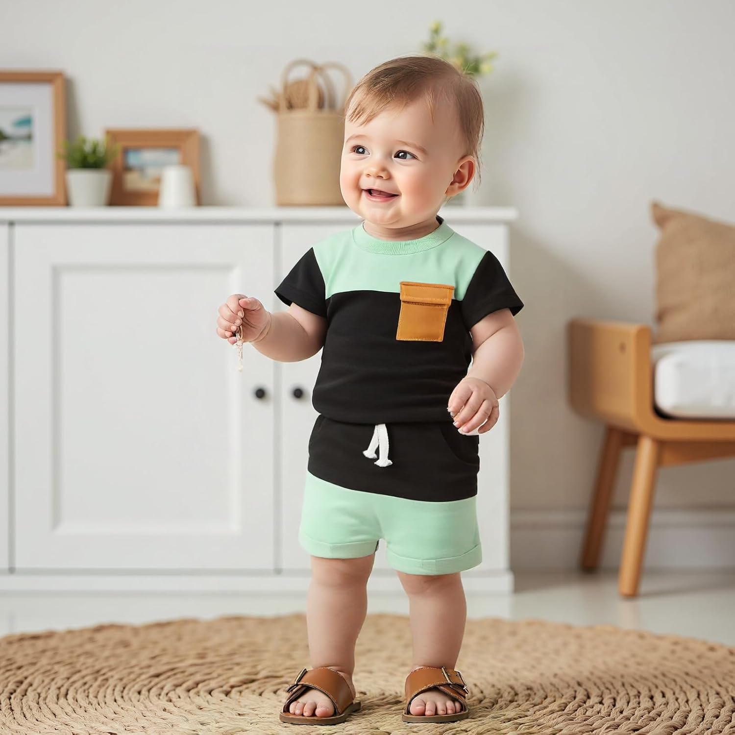 Toddler Boys Summer Outfit Set