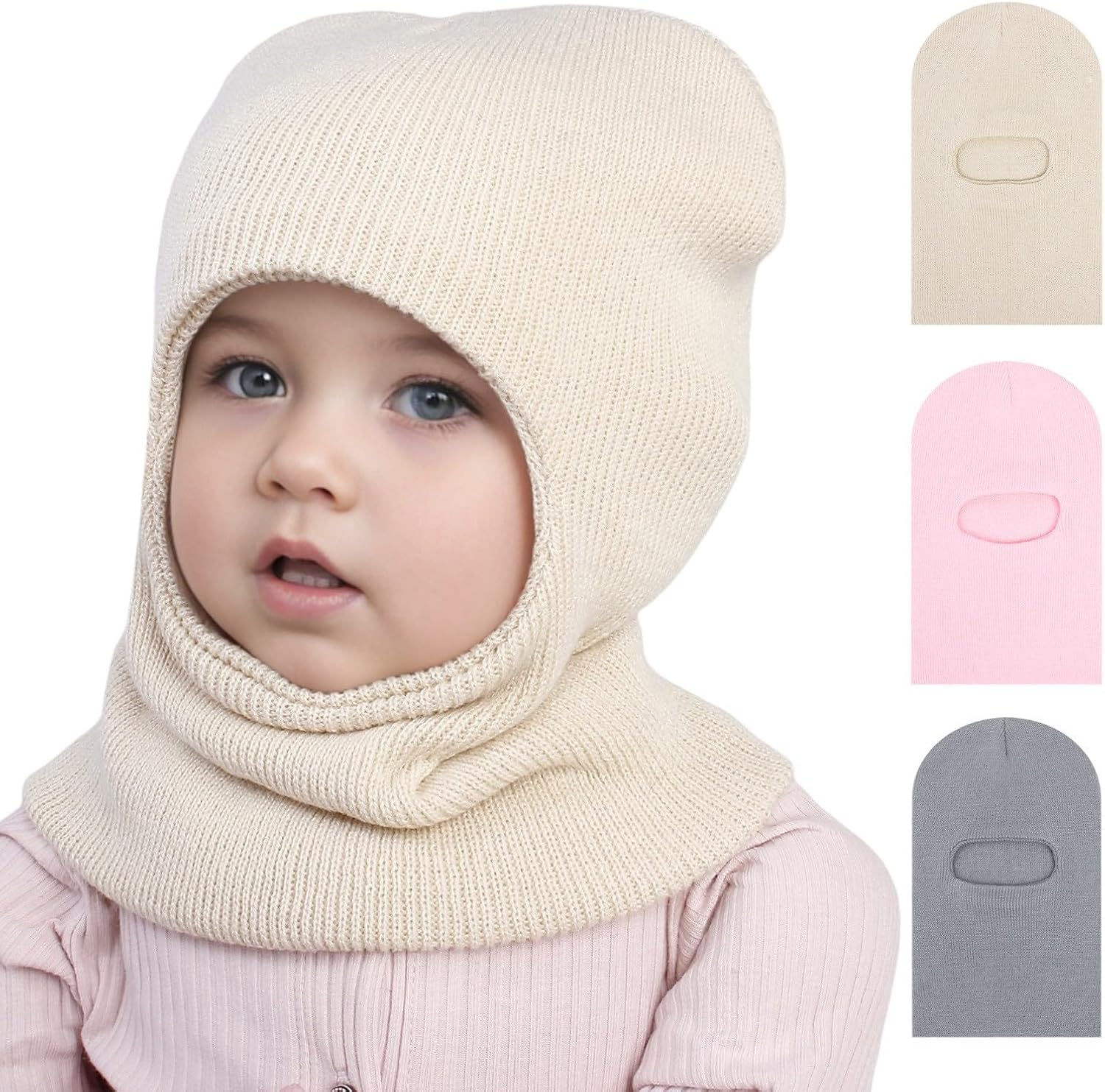 Winter Baby Hats Scarves Beanie for Kids - Cozy Warm