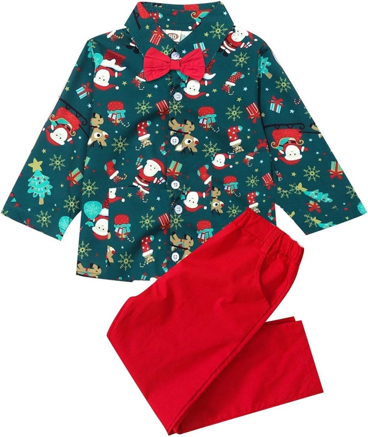 Patchwork Winter Outfit for Boys