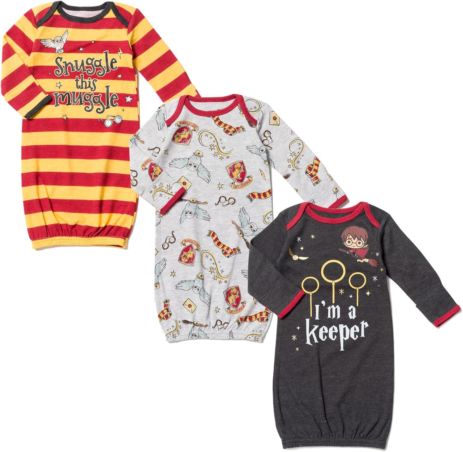 Harry Potter Newborn Baby Swaddle Gown Style Recognition