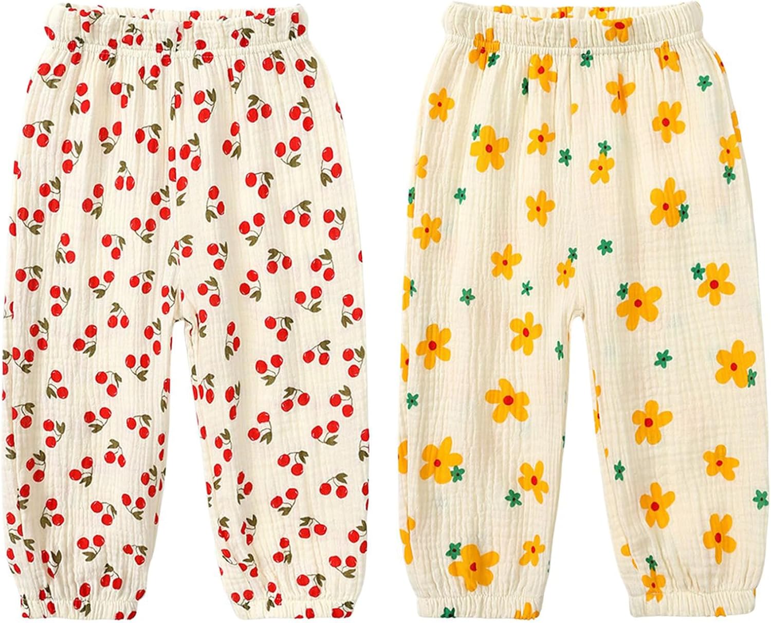 EISHOW Summer Cartoon Printing Elastic Pants Trousers for Boy