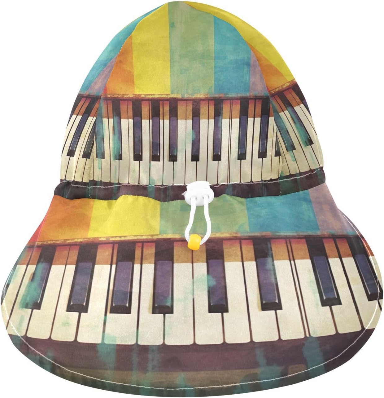 Vibrant Flip-Flop Design Baby Sun Hat UPF 50 Toddler Boy