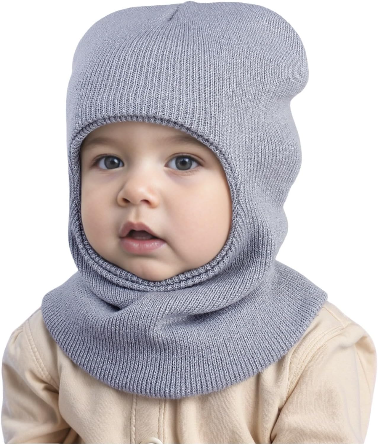 _NATIVE Winter Baby Set Knit Hats Scarves with Neck Warmer