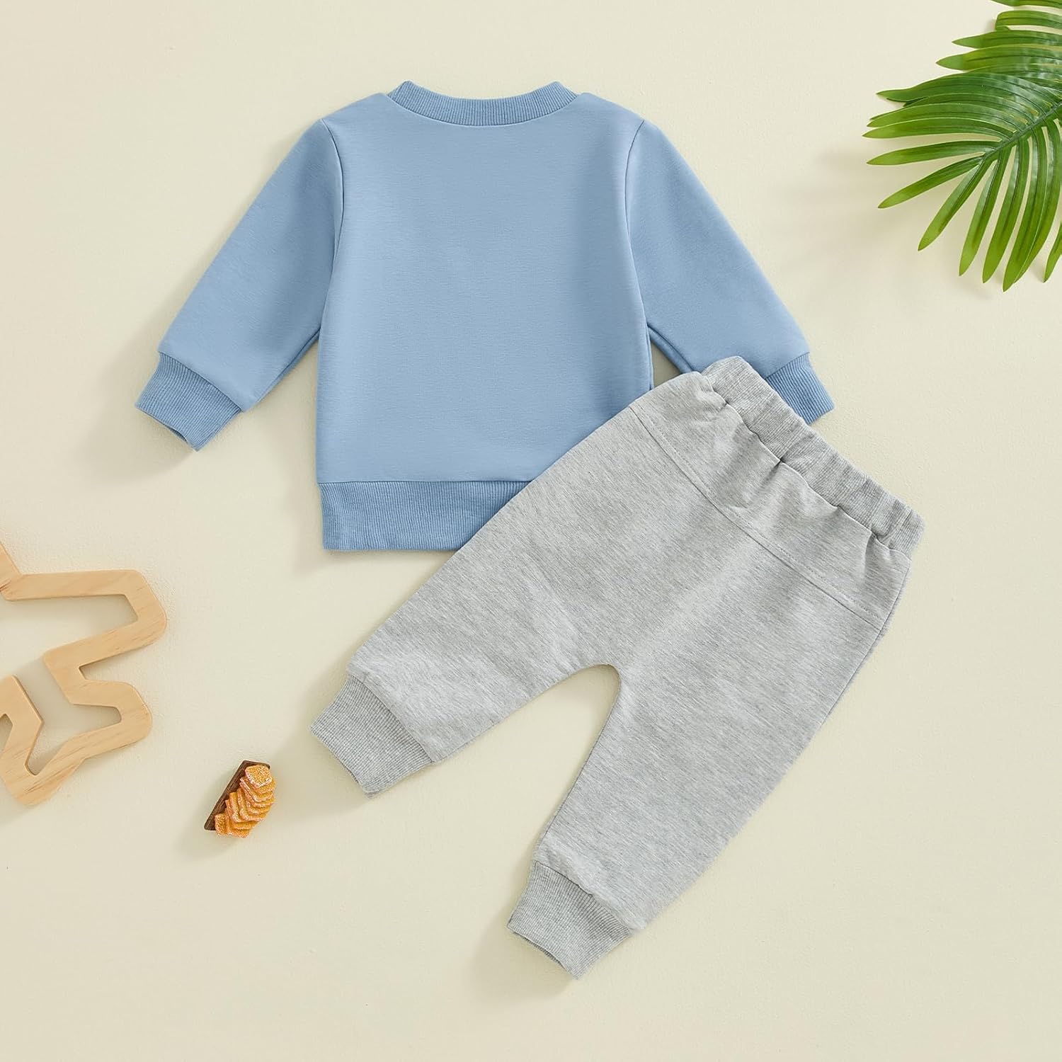 Warm Trendy Toddler Boy Outfit Set for Fall Winter