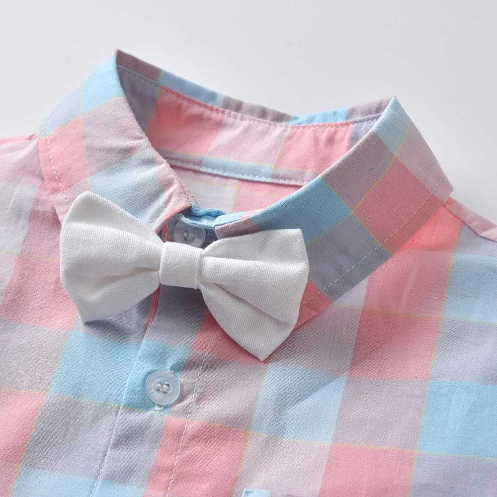 Boarnseorl Gentleman Outfits Baby Boys Set 3M to 3Yr