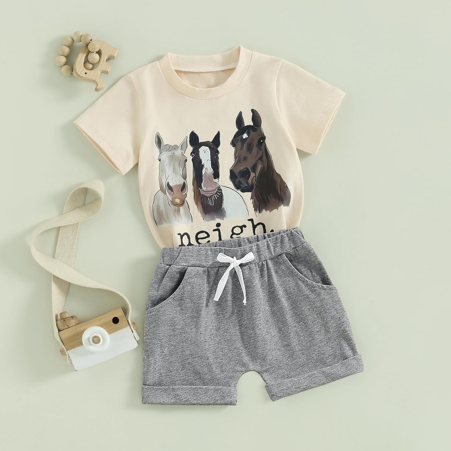 Farmer Life Toddler Boy Summer Outfit