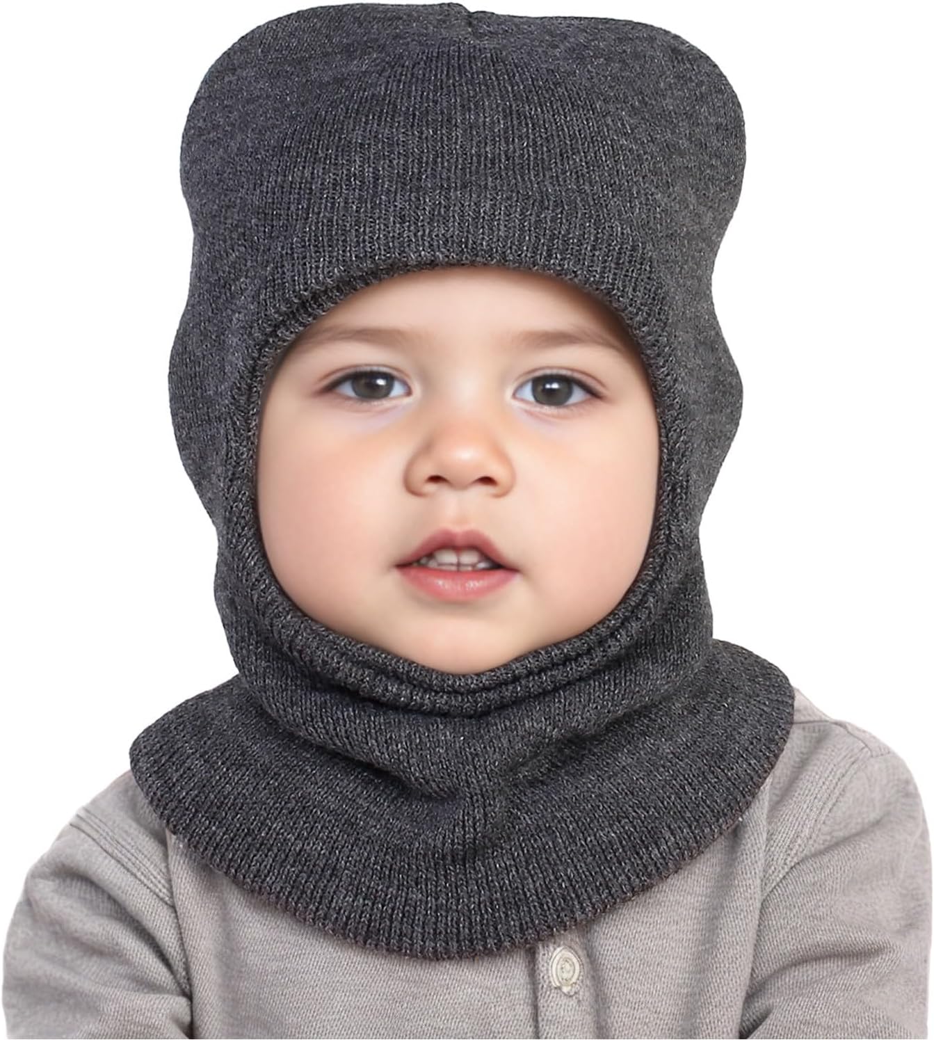 Kids Winter Hat Scarf Set for Toddlers
