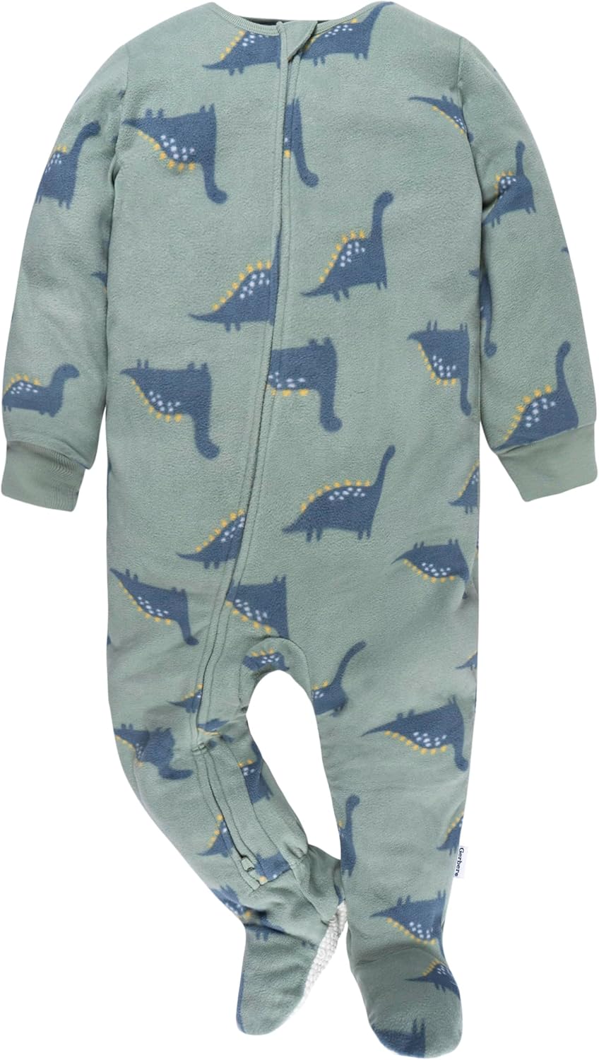 Flame Resistant Fleece Footed Pjs