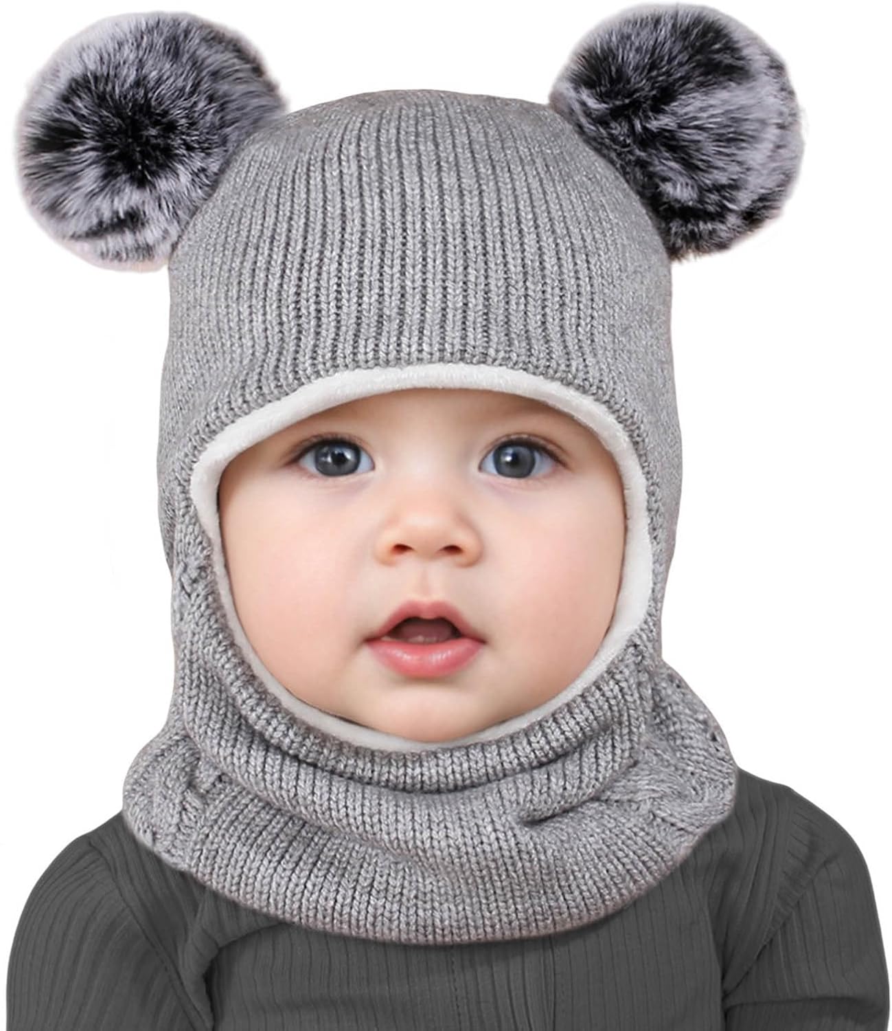 Perfect Winter Hat Scarf Set for Toddlers Warm Cotzee for Baby