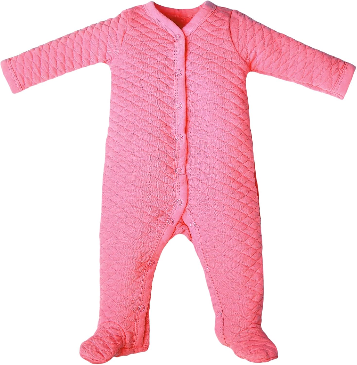 Minicoco Unisex Baby Cotton Footed Jumpsuit AutumnWinter