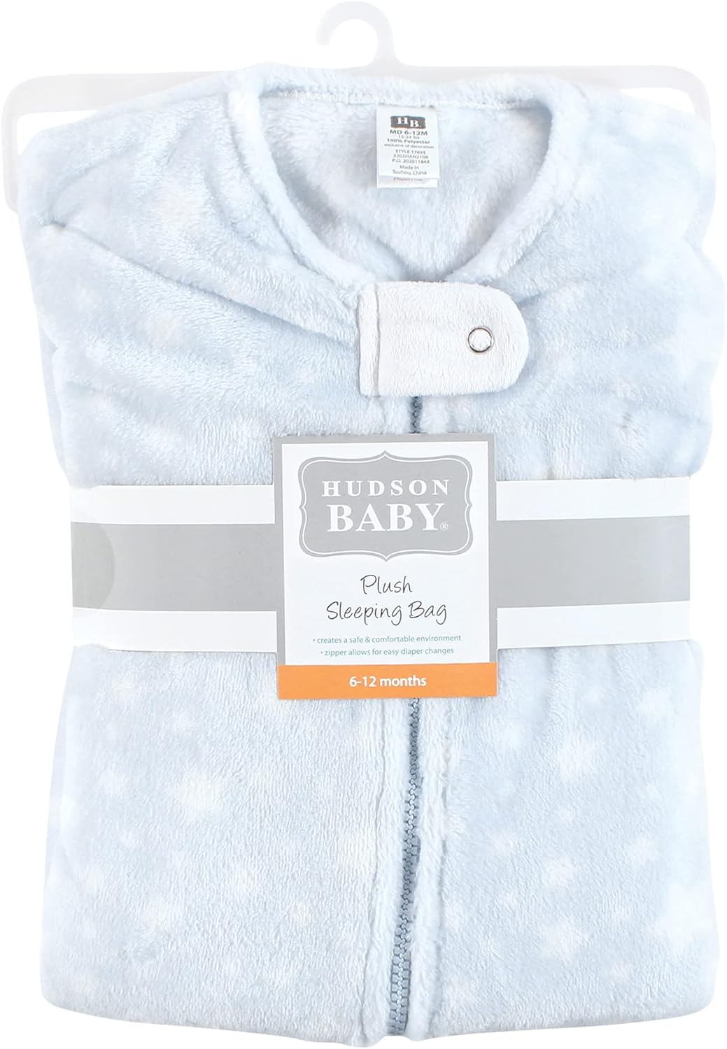 Hudson Baby Unisex BabyPlush Sleeping Bag - Cozy and Safe for Every Night
