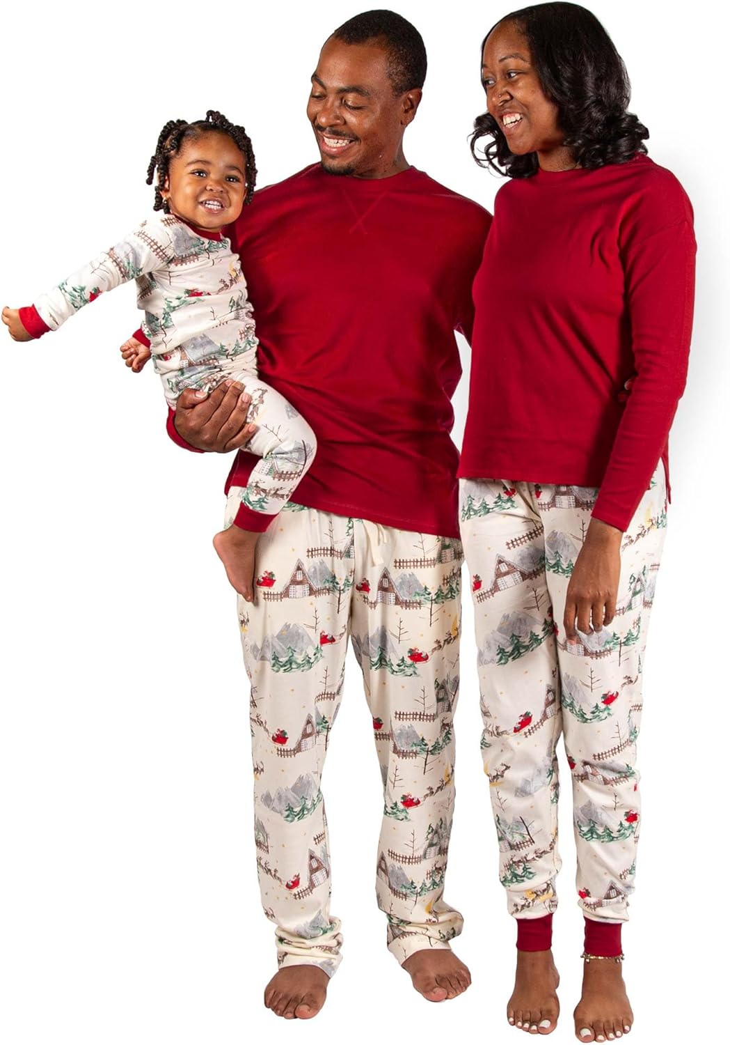 Cozy Christmas Pajamas for Families Soft Festive Organic Cotton PJs